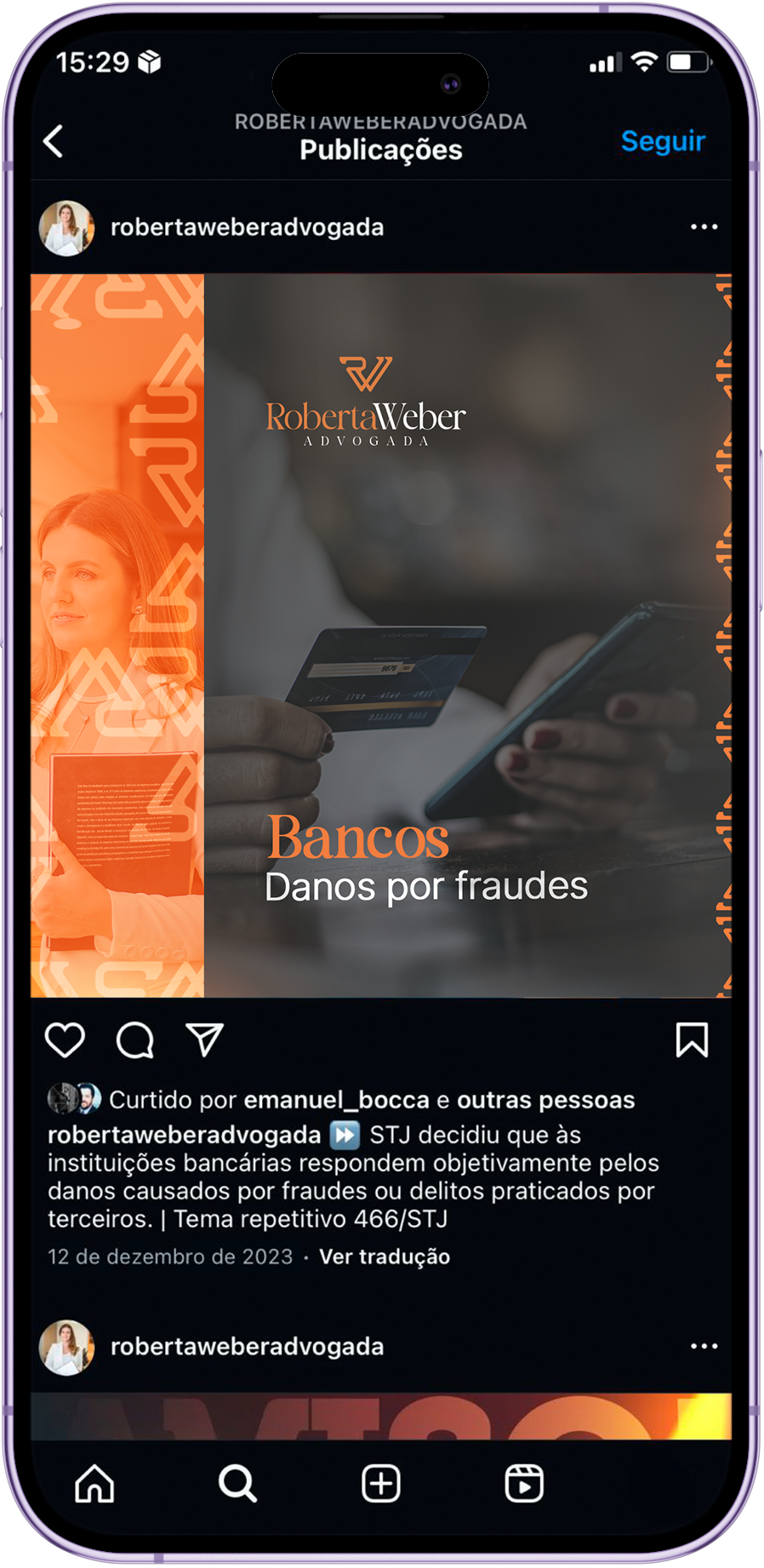 Instagram Roberta Weber