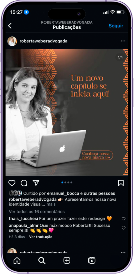 Instagram Roberta Weber